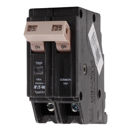 Eaton CHF225 25 Amp Double Pole 240V Plug-In Standard Trip Circuit Breaker UL