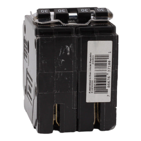 Eaton BQC230230 30 Amp Quad Circuit Breaker - Standard Trip, 120/240V, Plug-On, UL Listed