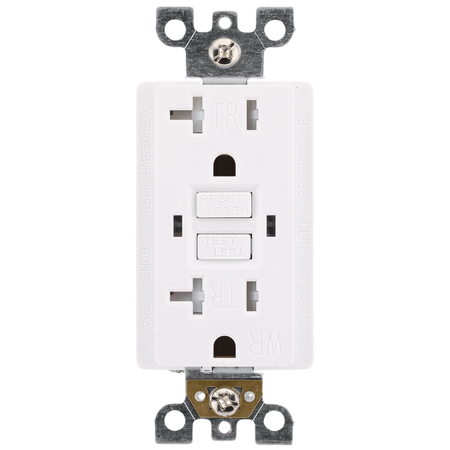 RES POWER RESGF20TR 20A 120V Tamper-Resistant GFCI Outlet Self-Test