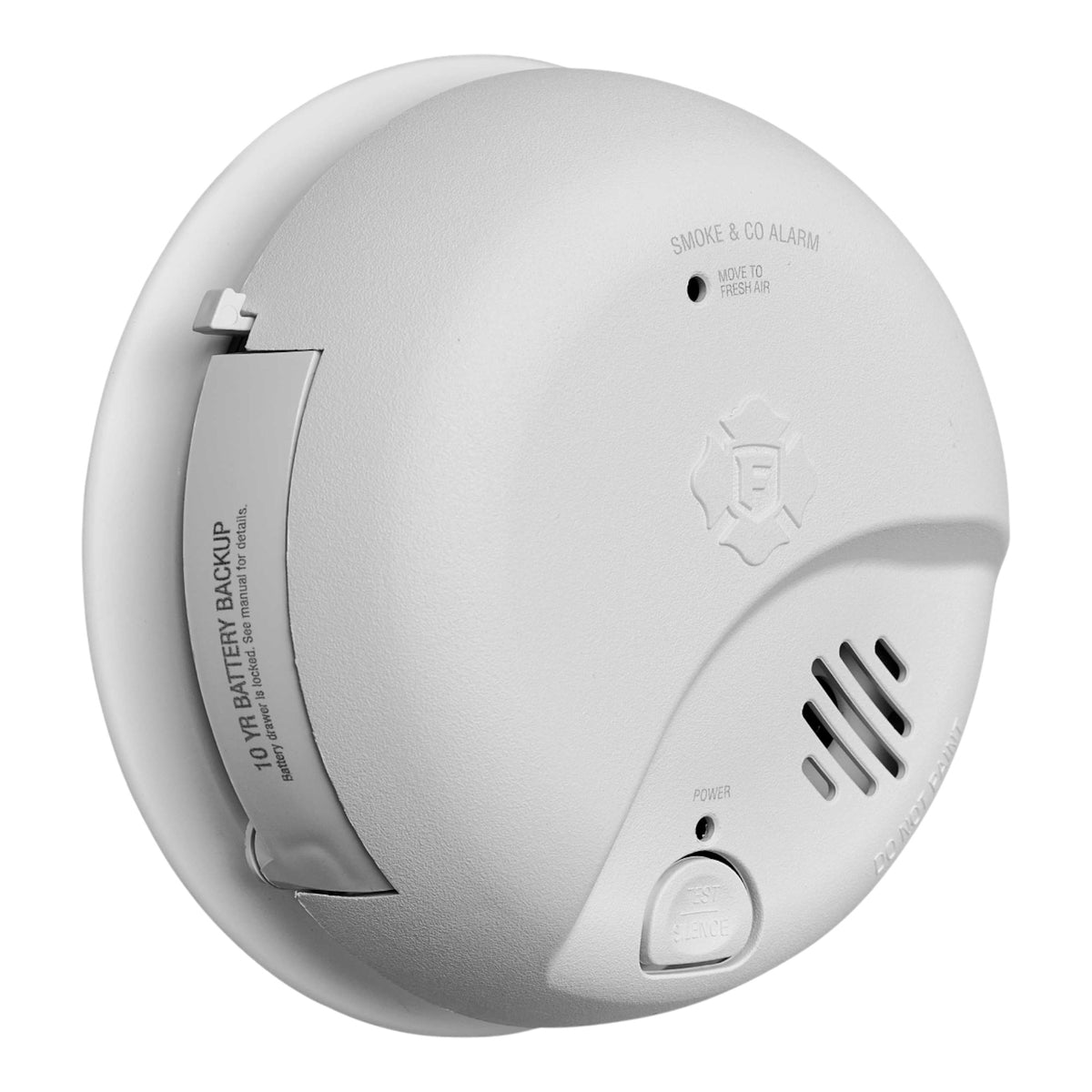 BRK SMICO105-AC-PACK-6 Hardwired Smoke and Carbon Monoxide Alarm 120V AC with Backup Battery