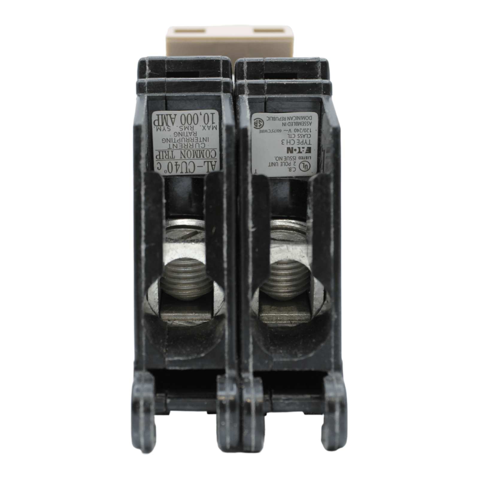 Eaton CH2125 125 Amp Double Pole 240V Plug-In Standard Trip Circuit Breaker UL